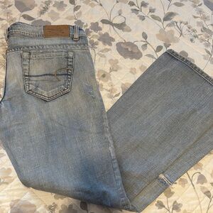 American Eagle Outfitters Light Wash Boot Cut Jeans